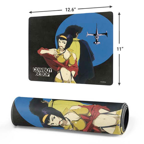 Cowboy Bebop Faye And Spike Gaming Mouse Pad